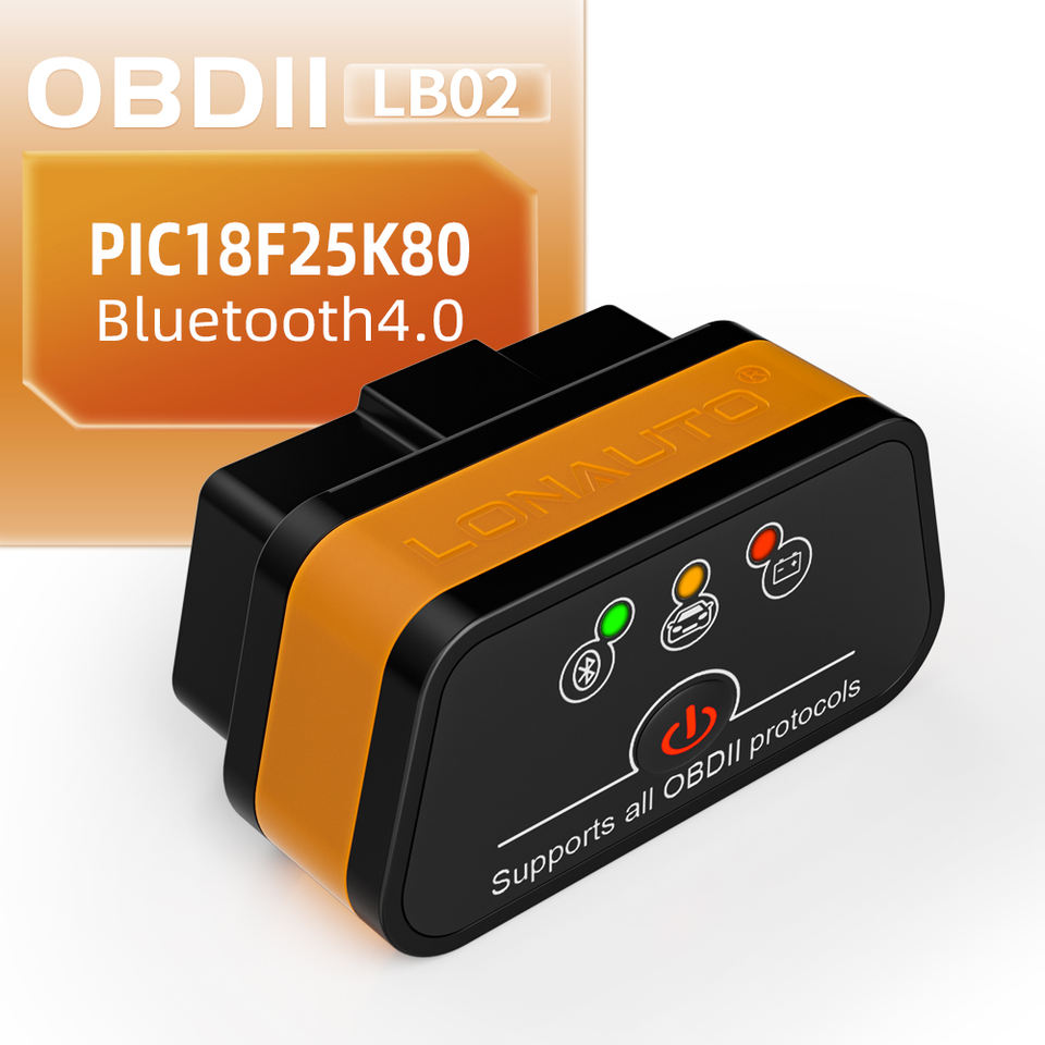 Bluetooth OBD II Scanner (BLE 4.0)