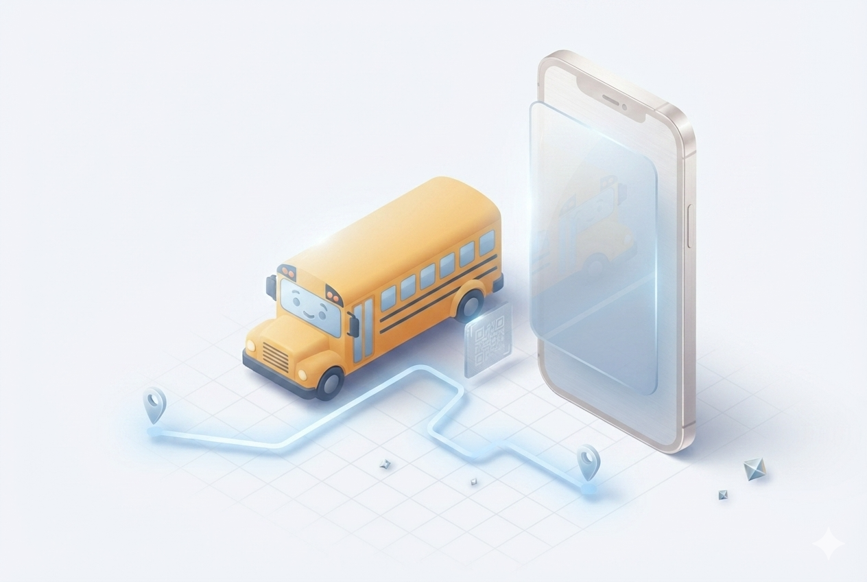 JoTrack School: the bus, the route, and the parent notification